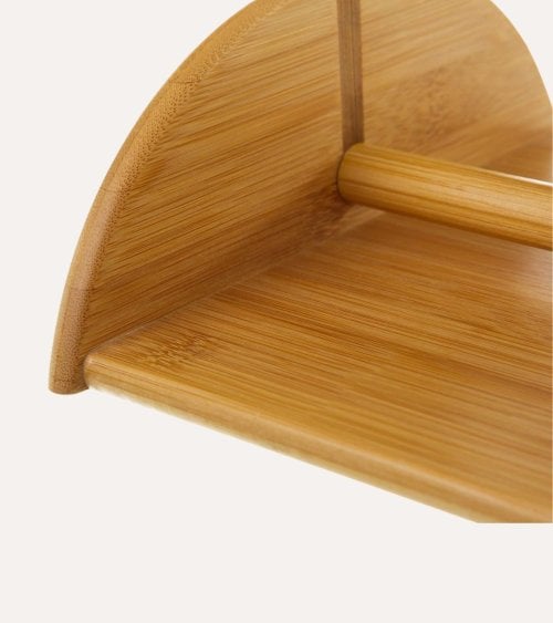 Servilletero con Barra de Bambú