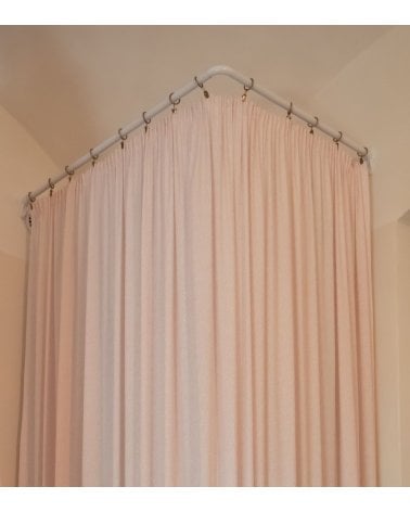 Barra de Ducha Angular de Aluminio