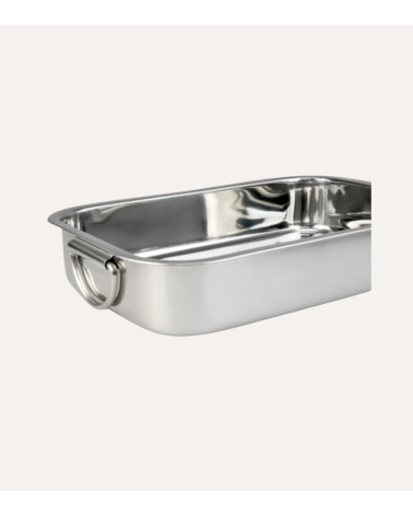 Bandeja de Horno Inox con Asas Abatibles