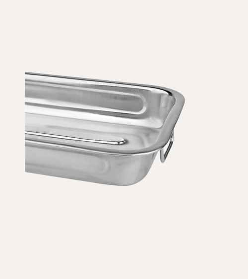 Bandeja de Horno Inox con Asas Abatibles