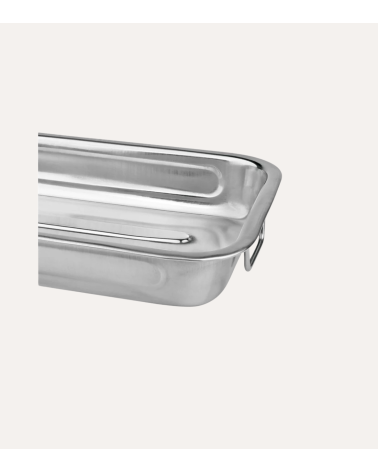 Bandeja de Horno Inox con Asas Abatibles