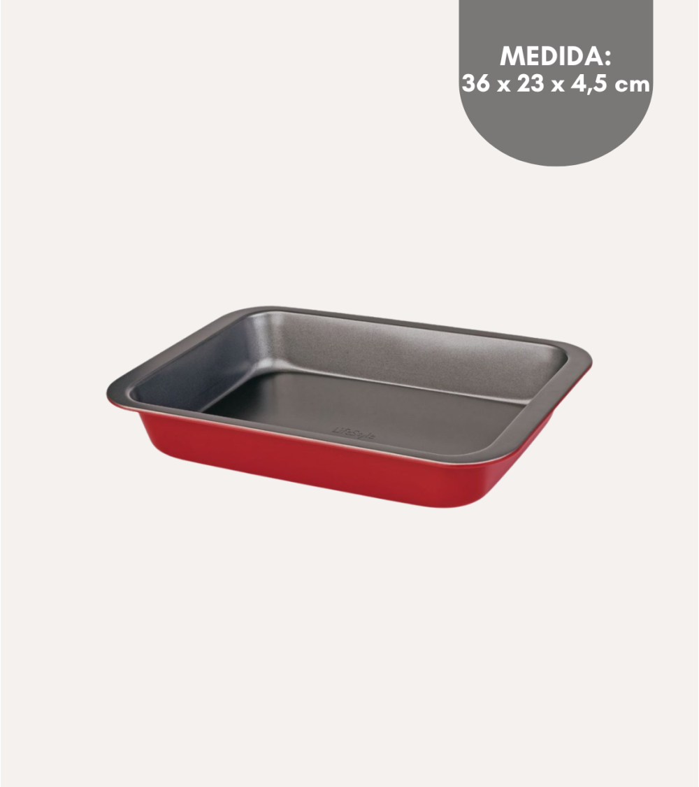 Bandeja de Horno con Alas Burdeos