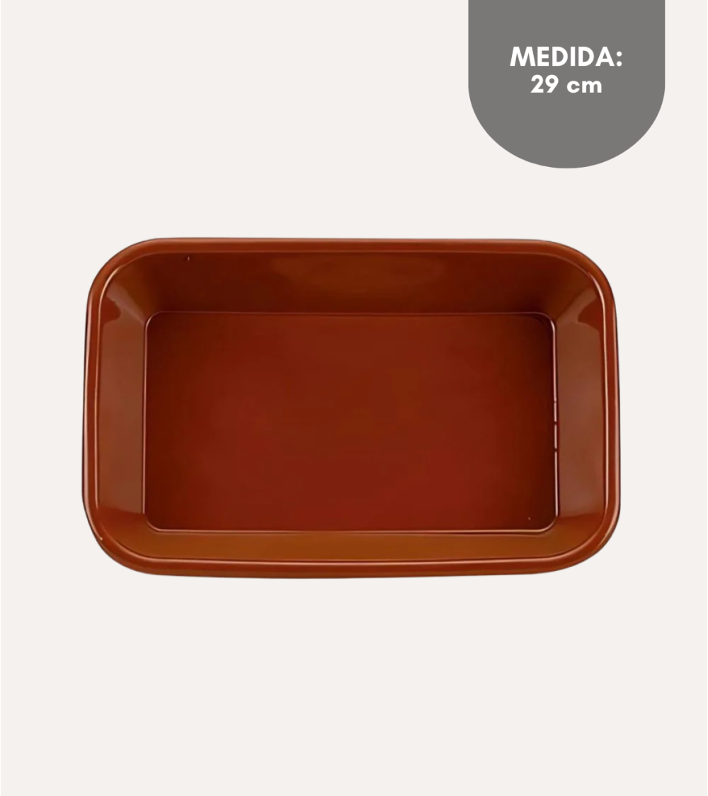 Fuente Rectangular para Cocina Tradicional