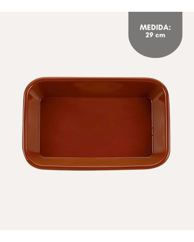 Fuente Rectangular para Cocina Tradicional