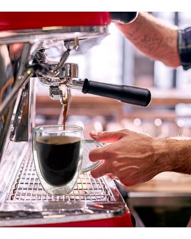 Set de 6 Tazas de Desayuno con Doble Pared de Borosilicato