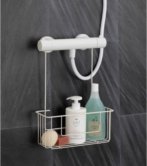 Estante para Ducha Air con Un Nivel de Acero Cromado