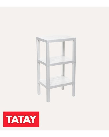 Estantería Rectangular 3 Alturas Lombok de Plástico