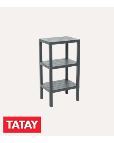 Estantería Rectangular 3 Alturas Lombok de Plástico