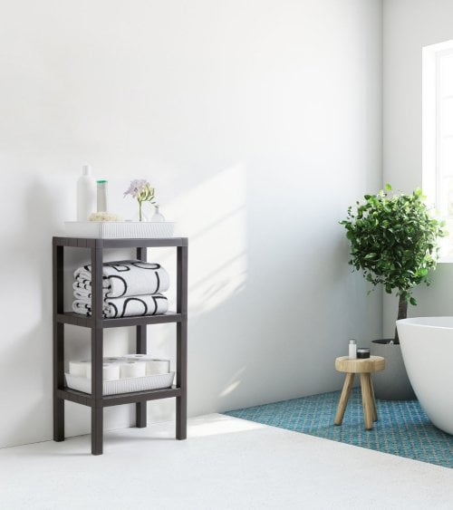 Estantería Rectangular 3 Alturas Lombok de Plástico