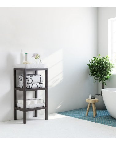 Estantería Rectangular 3 Alturas Lombok de Plástico