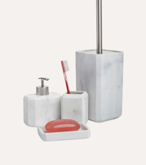 Dispensador de Jabón Marble de Efecto Mármol