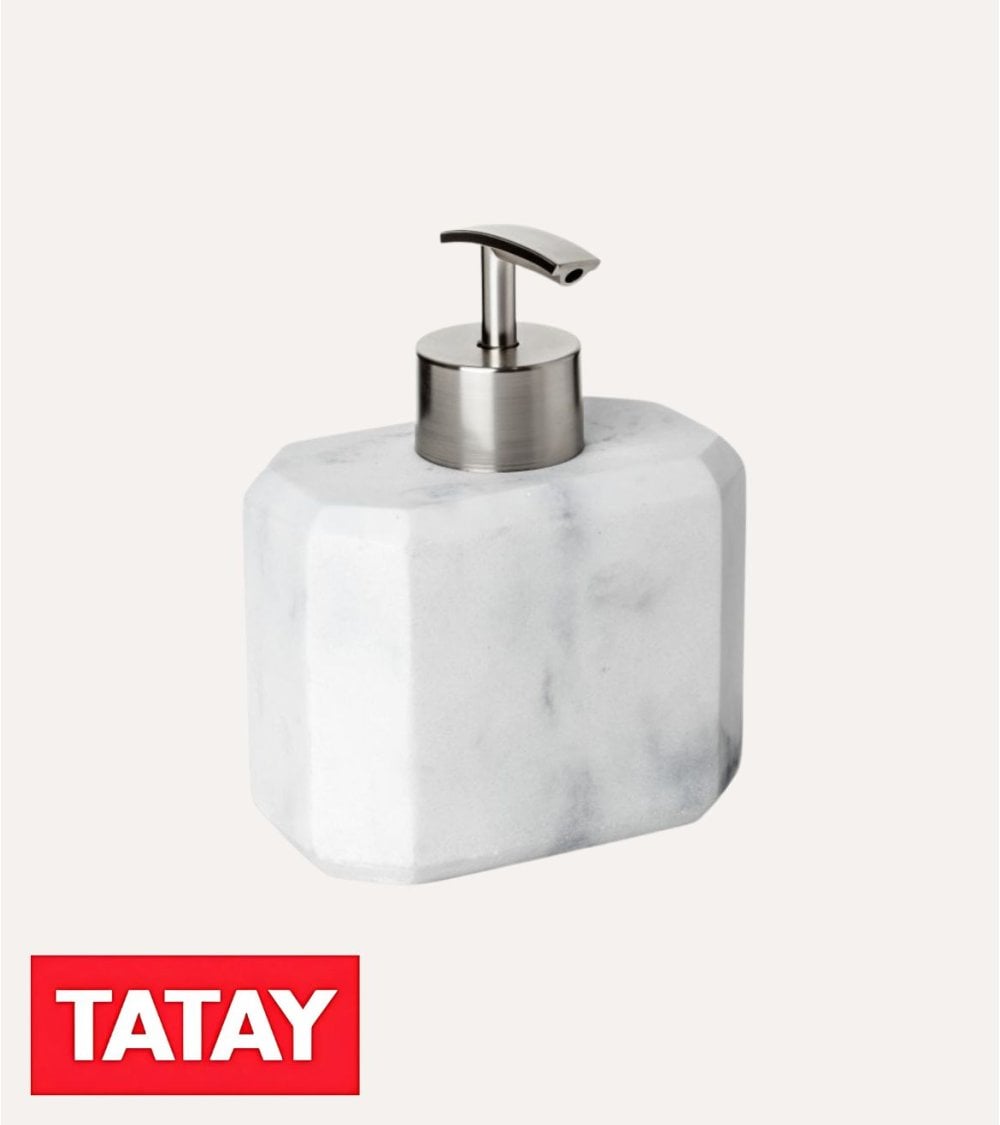 Dispensador de Jabón Marble de Efecto Mármol