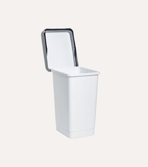 Cubo de Tapa Basculante Smart de Plástico