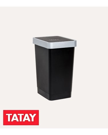Cubo de Tapa Basculante Smart de Plástico