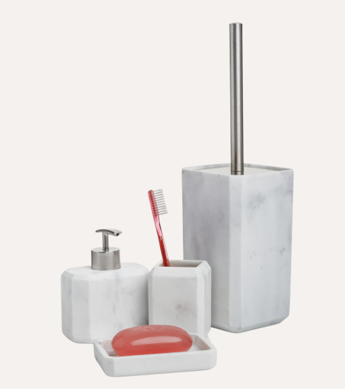 Escobilla de Baño Marble de Efecto Mármol