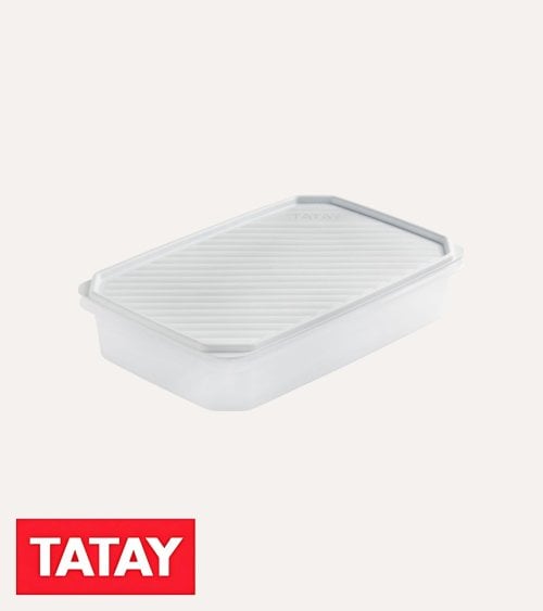 Fiambrera Rectangular Top Flex de Plástico