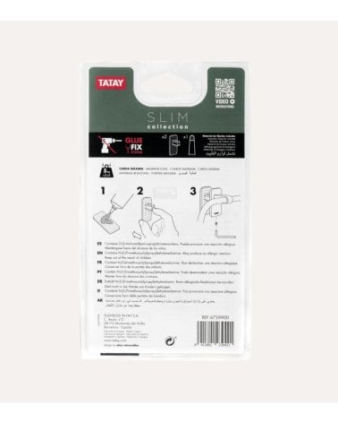 Set de Fijación sin Taladrar Slim para Sujeción a Pared