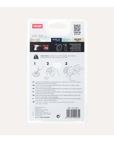 Set de Fijación sin Taladrar Martins para Sujeción a Pared