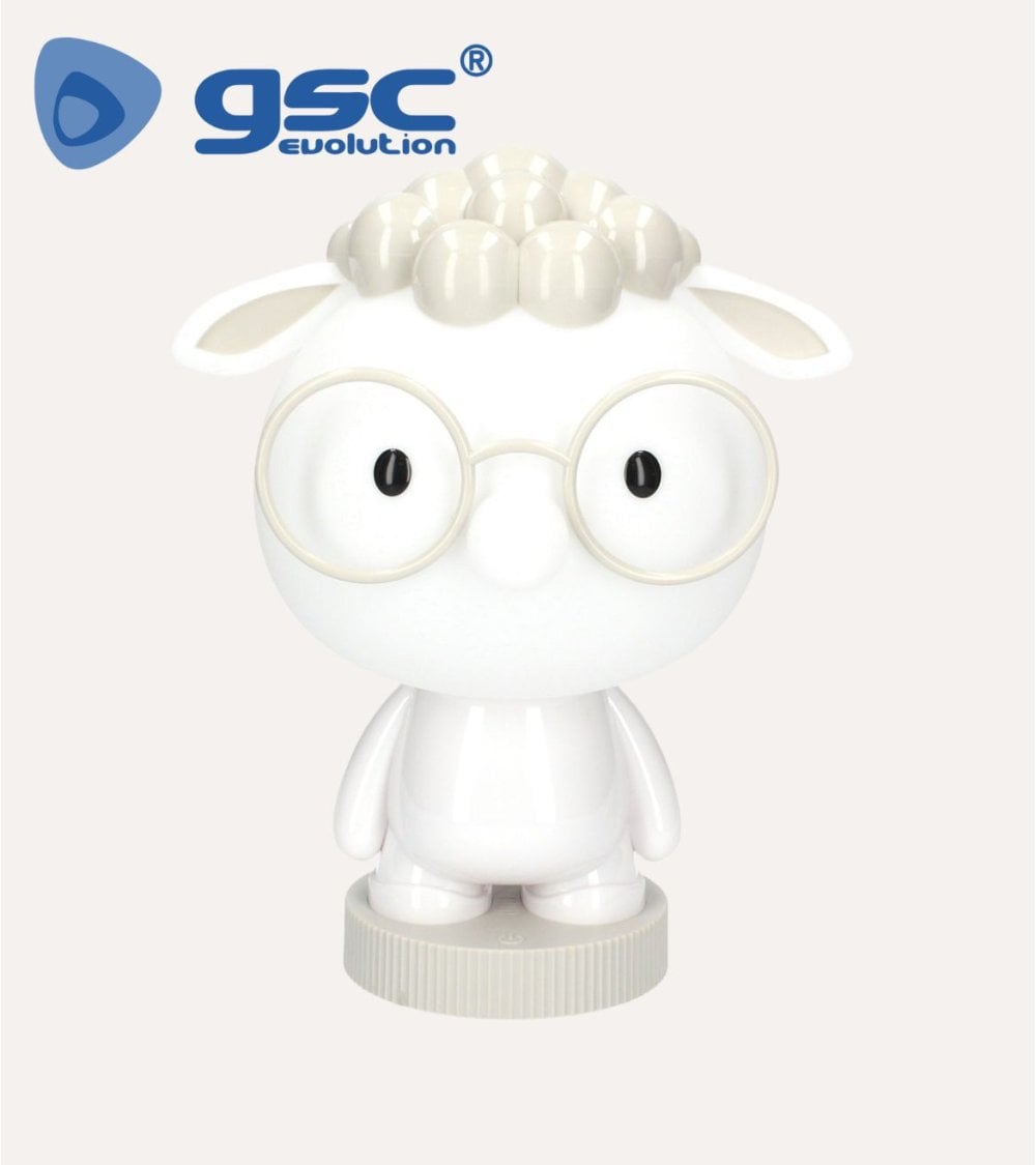 Lámpara Infantil de Oveja con 7 Modos