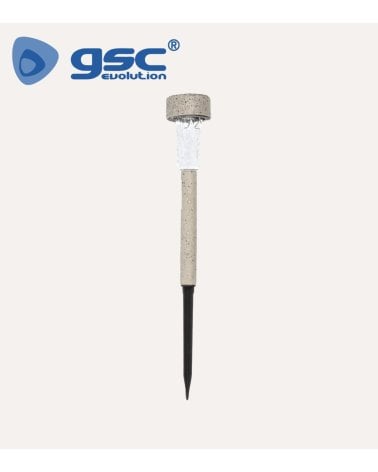 Pincho de Luz para Jardín Efecto Piedra