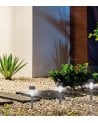 Pincho de Luz para Jardín Efecto Piedra