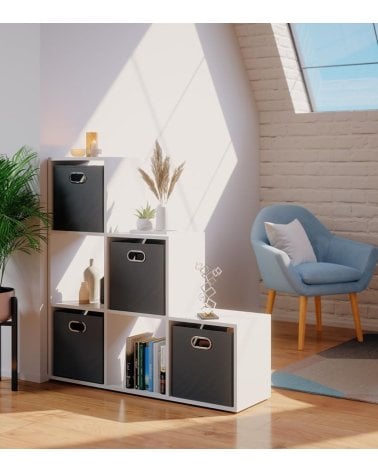 Cesta de Almacenamiento Alta Mix n'modul de Cartón