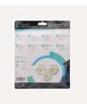 Set de 3 Luces con Pulsador LED Redondas