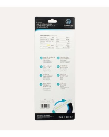 Luz de Armario LED con Sensor de Movimiento