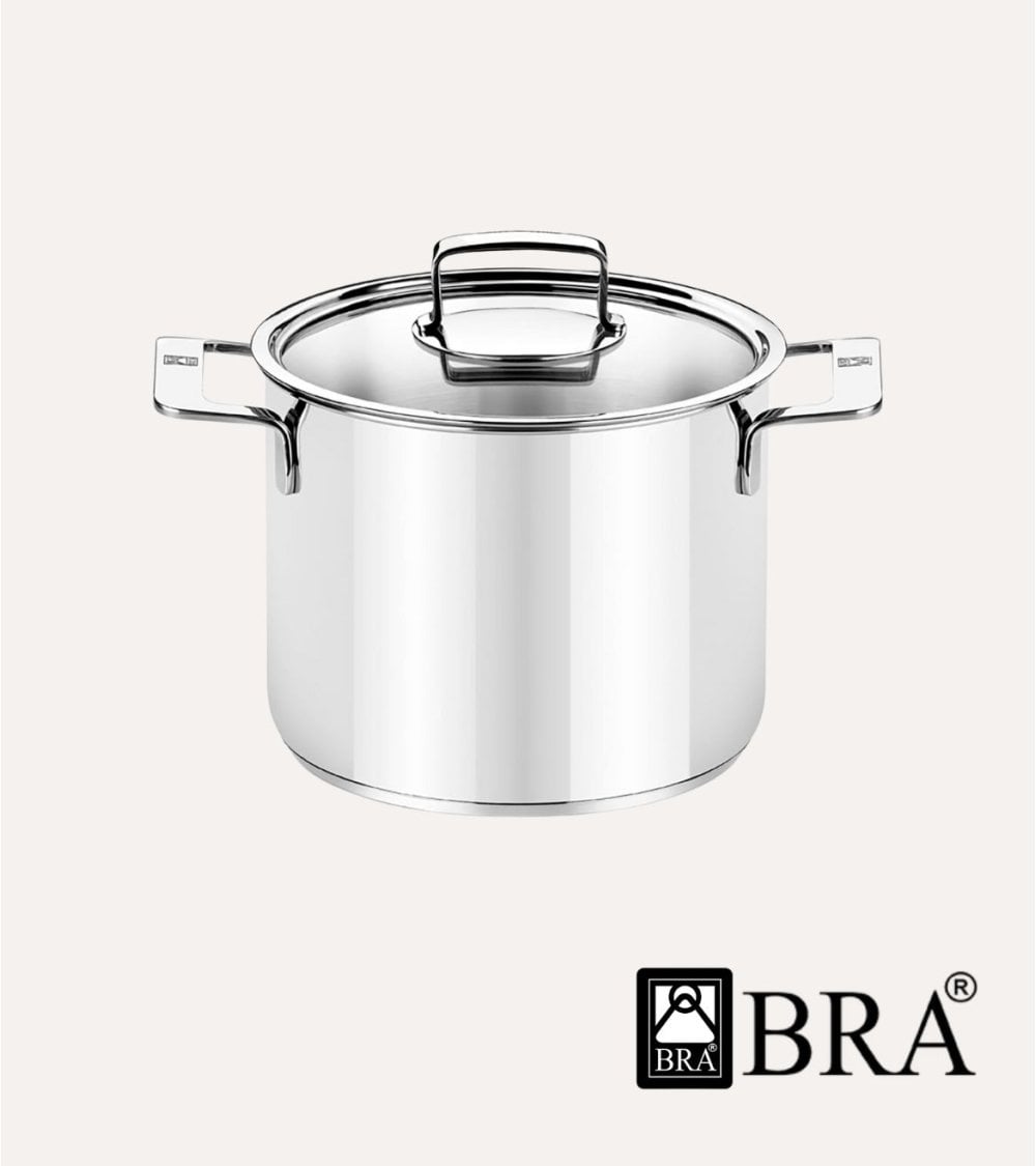 Olla con Tapa Signature de Acero Inoxidable
