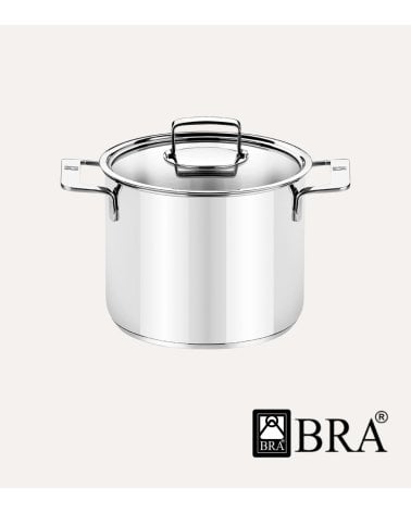 Olla con Tapa Signature de Acero Inoxidable