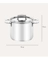 Olla con Tapa Signature de Acero Inoxidable