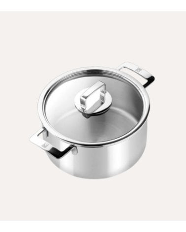 Olla con Tapa Signature de Acero Inoxidable