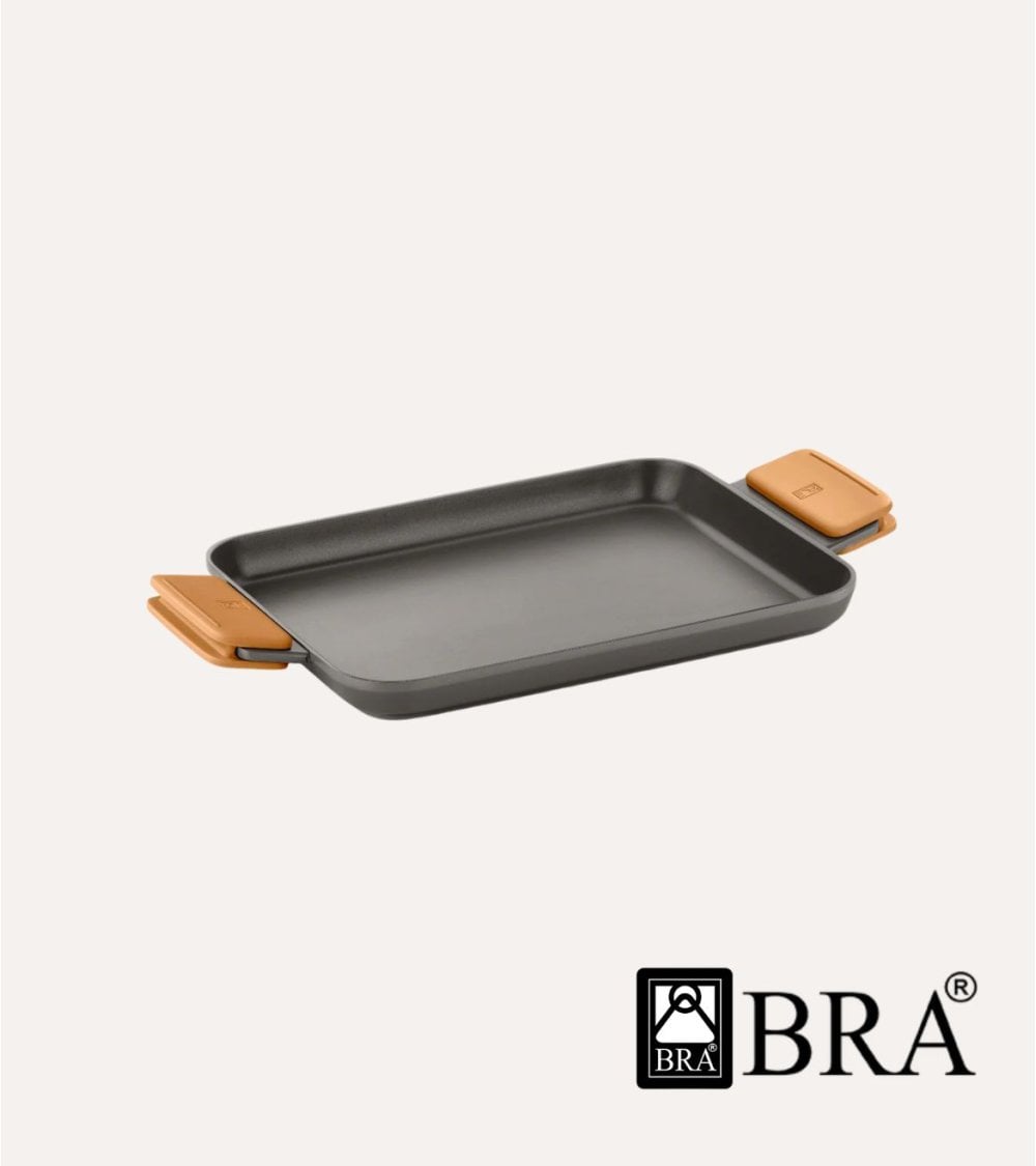 Parilla Lisa de Cocina Compac de Aluminio Fundido