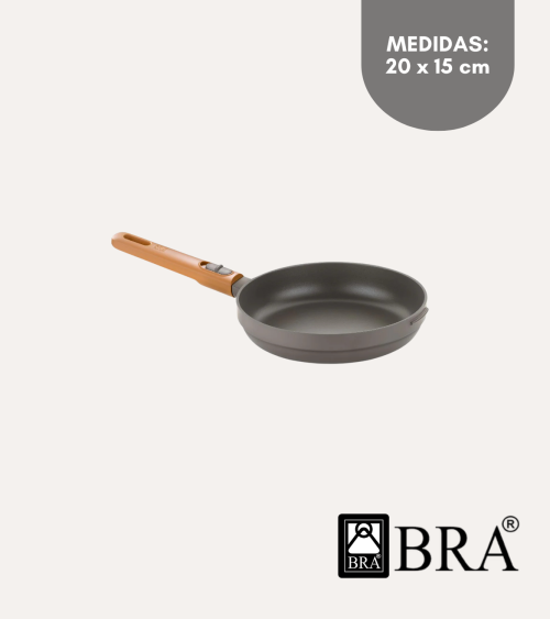 Sartén con Mango Desmontable Compac de Aluminio Fundido