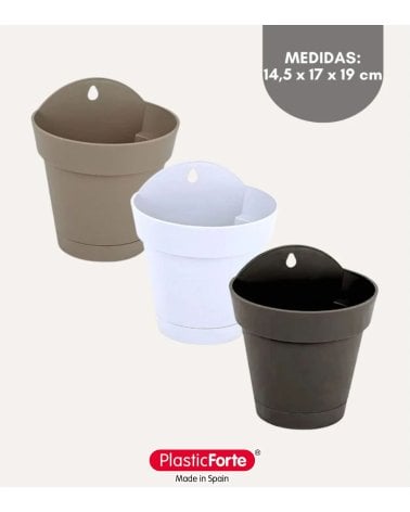 Maceta para Pared Areca de Plástico