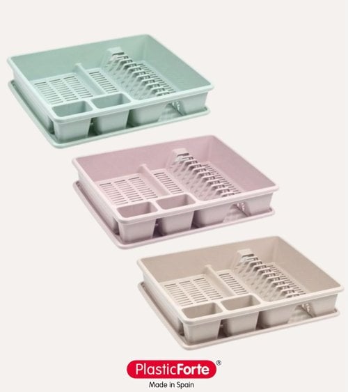 Escurreplatos Rectángular de Plástico