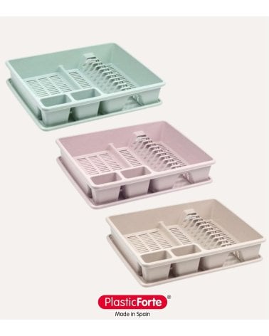 Escurreplatos Rectángular de Plástico