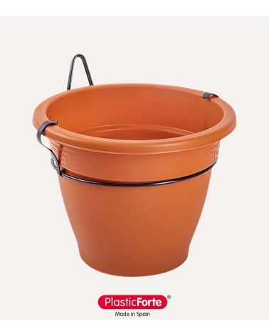 Maceta Decorativa con Soporte para Pared