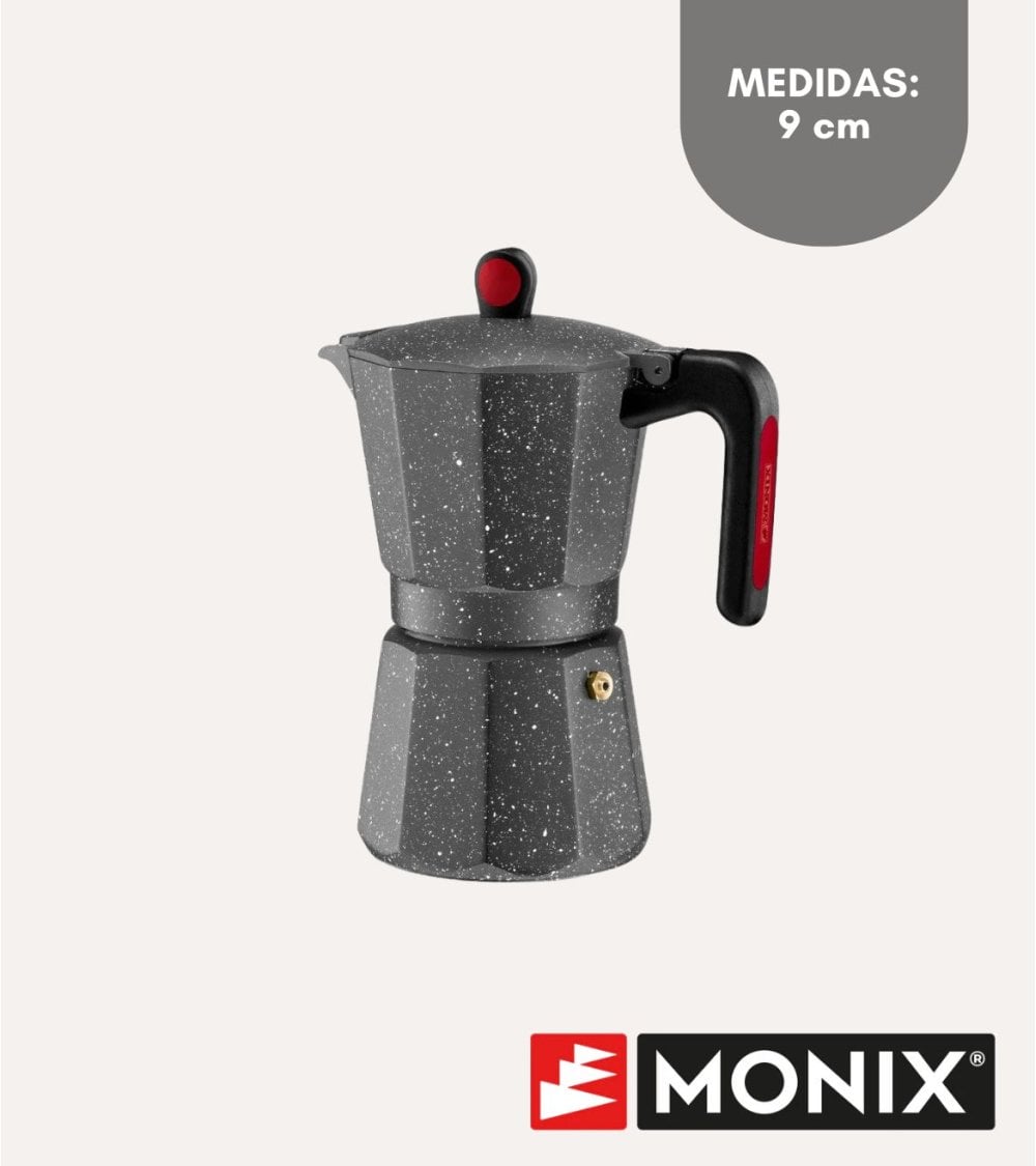 Cafetera Italiana Induction Rock de Aluminio