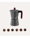 Cafetera Italiana Induction Rock de Aluminio