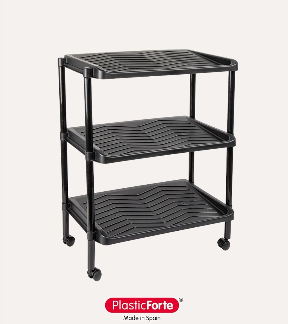 Estante Zapatero de 3 Niveles de Plástico