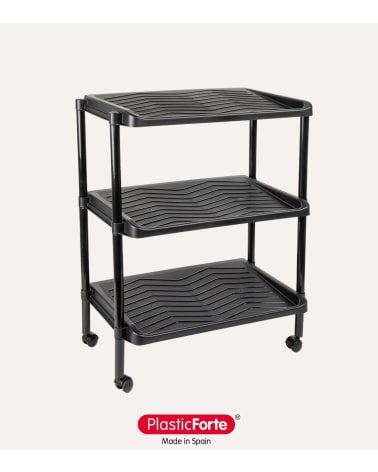Estante Zapatero de 3 Niveles de Plástico