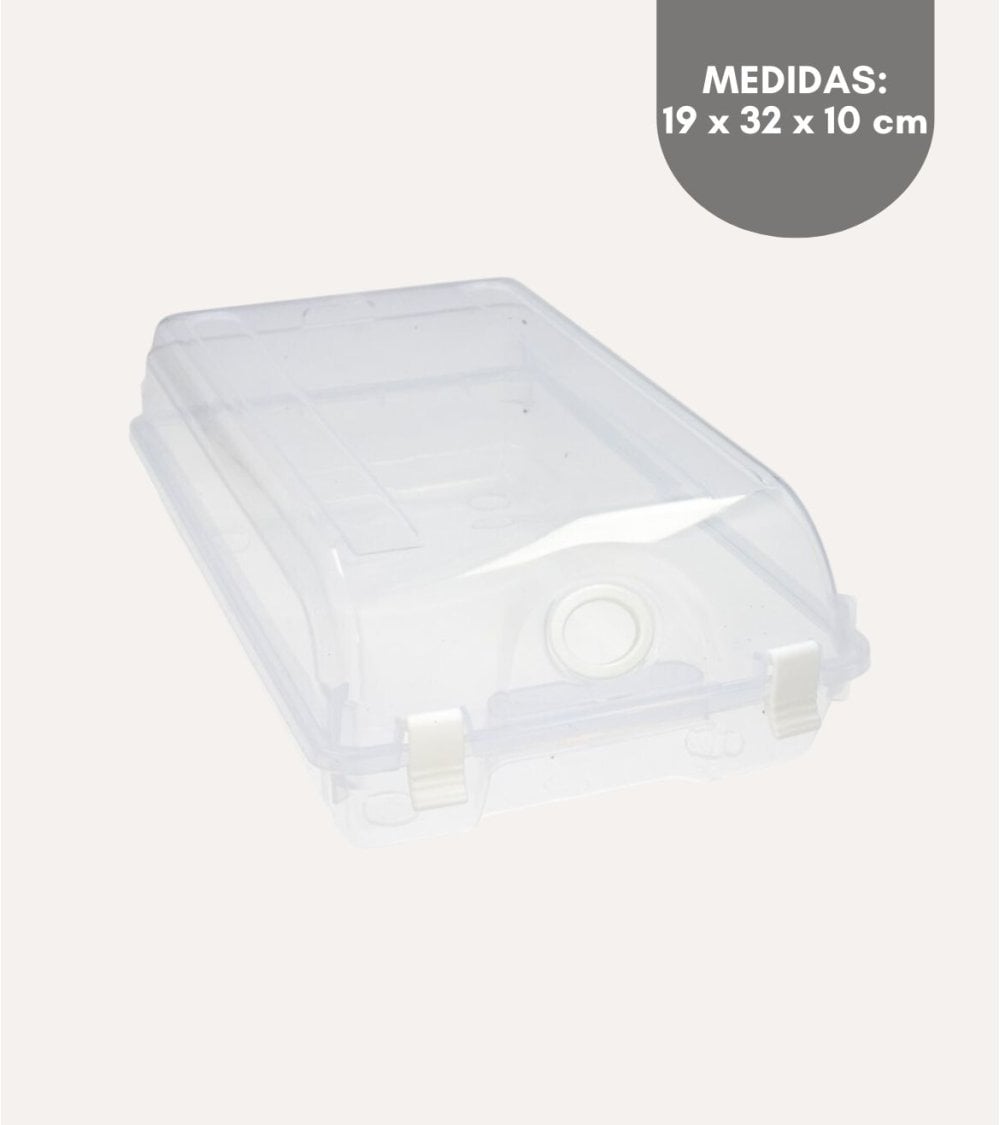 Caja para Zapatos Transpirable de Plástico