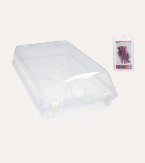 Caja para Zapatos Transpirable de Plástico