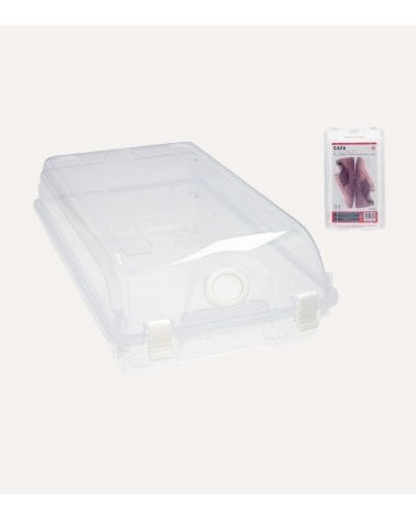 Caja para Zapatos Transpirable de Plástico