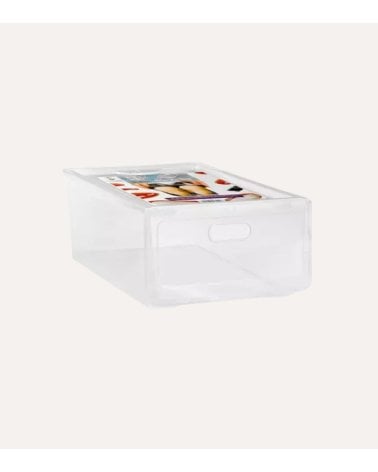 Zapatero Apilable Natural de Plástico