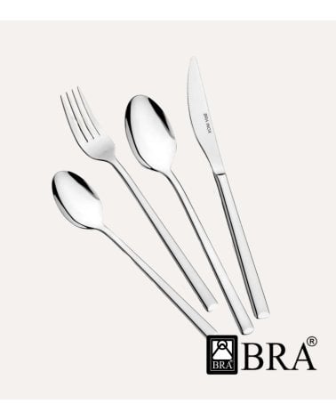 Set de 24 Cubiertos Verona de Acero Inoxidable