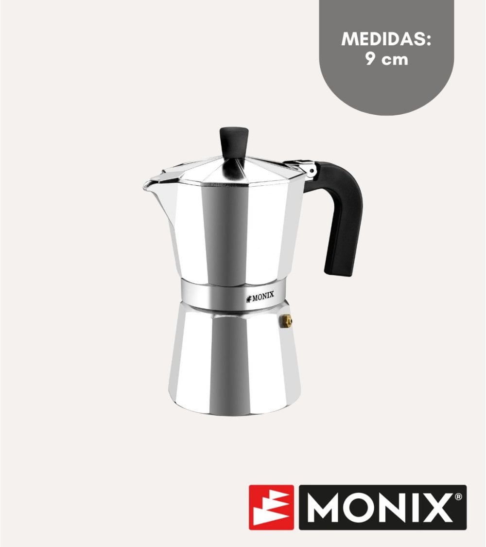 Cafetera Italiana Vitro Express de Aluminio