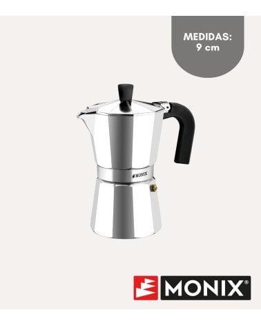 Cafetera Italiana Vitro Express de Aluminio