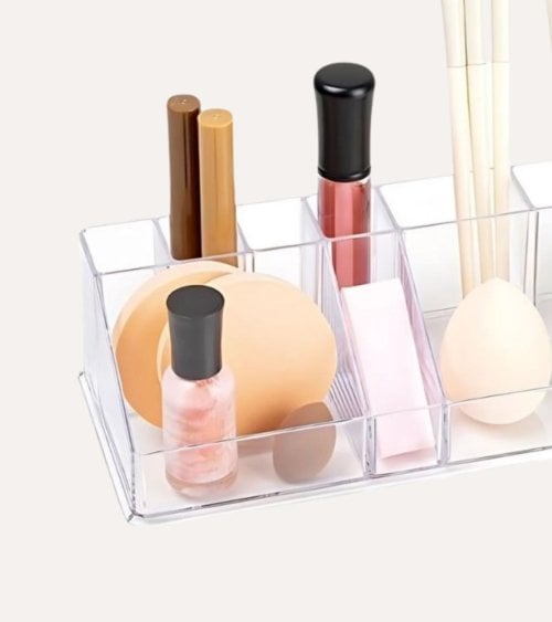 Organizador de Maquillaje con 9 Compartimientos